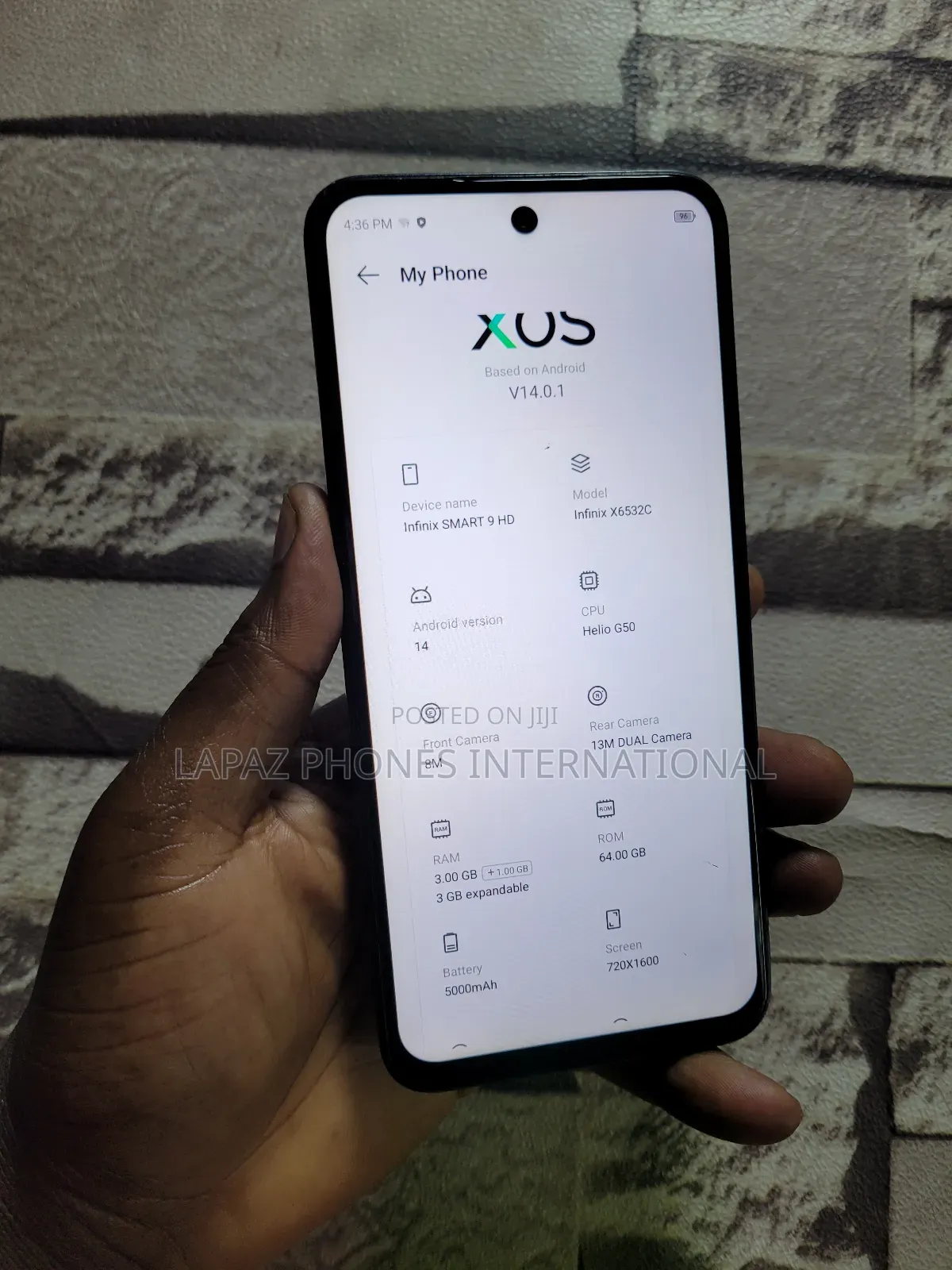 Infinix Smart 9 64 GB Black