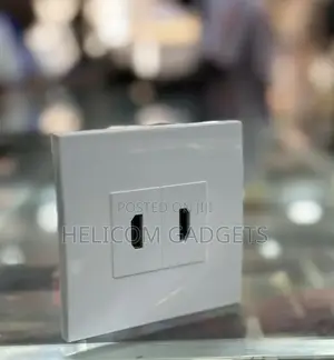 Double Hdmi Wall Plate / Pannel Socket