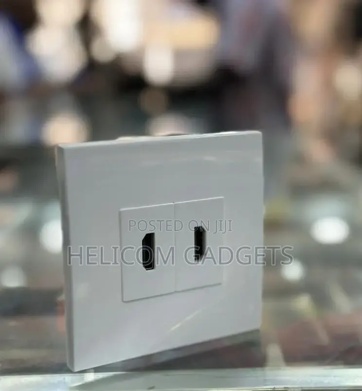 Double Hdmi Wall Plate / Pannel Socket