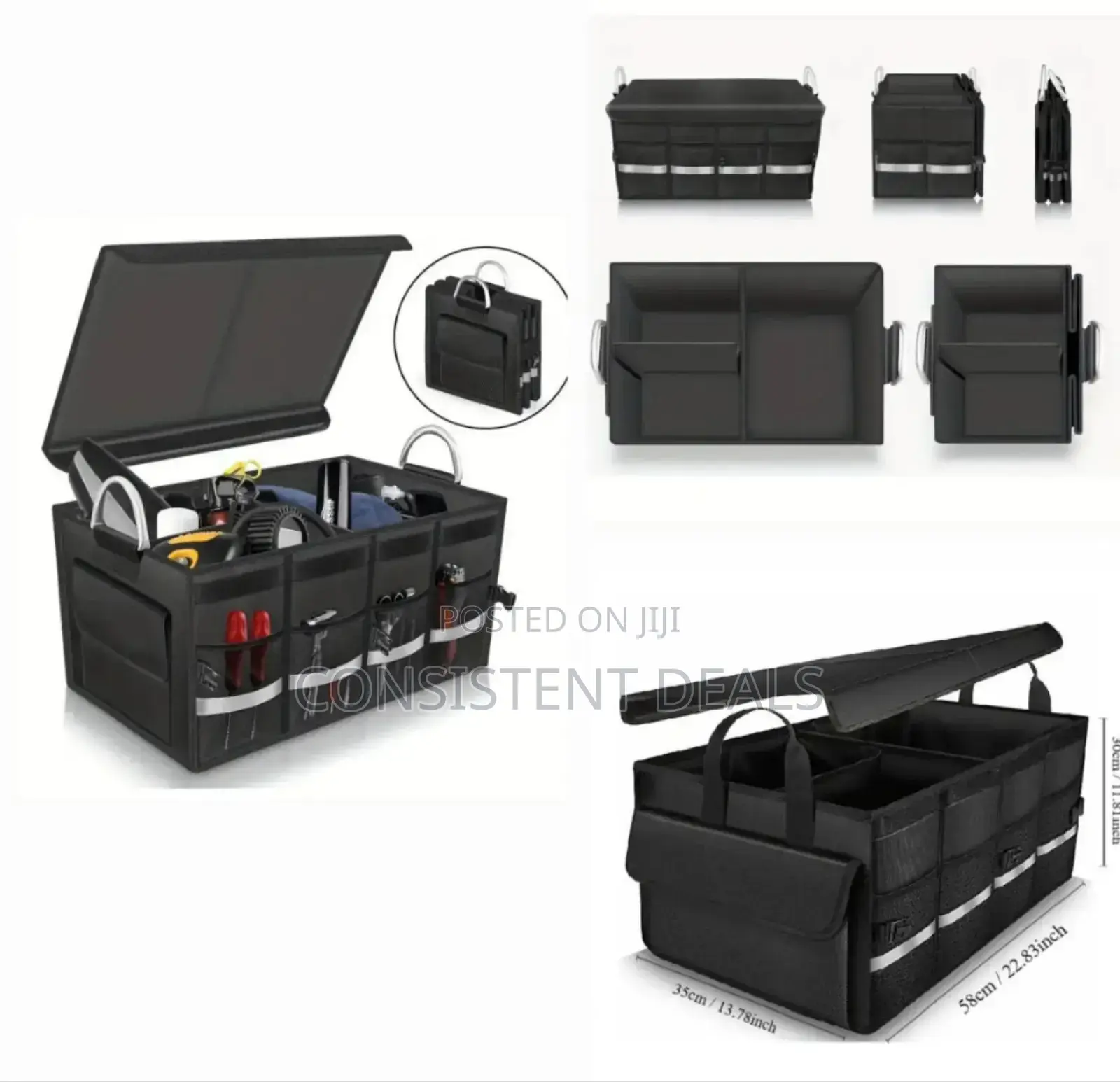 Collapsible Car Boot Organizer