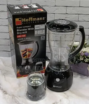 Hoffmans Original Blender 4 Speed Melamine Jar 1.5l