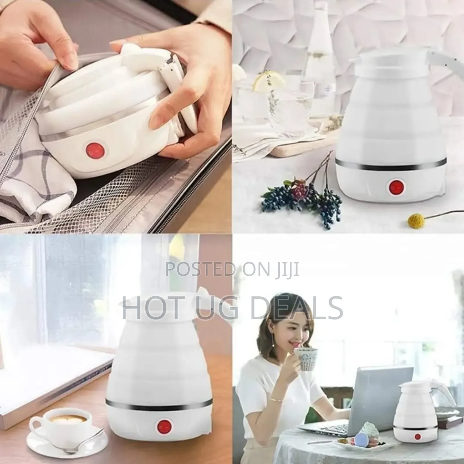 Hoffmans Electronics Travel Folding Electric Kettles