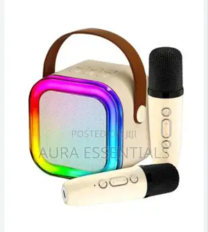 Portable Wireless Karaoke Machine With 6 Voice Effects