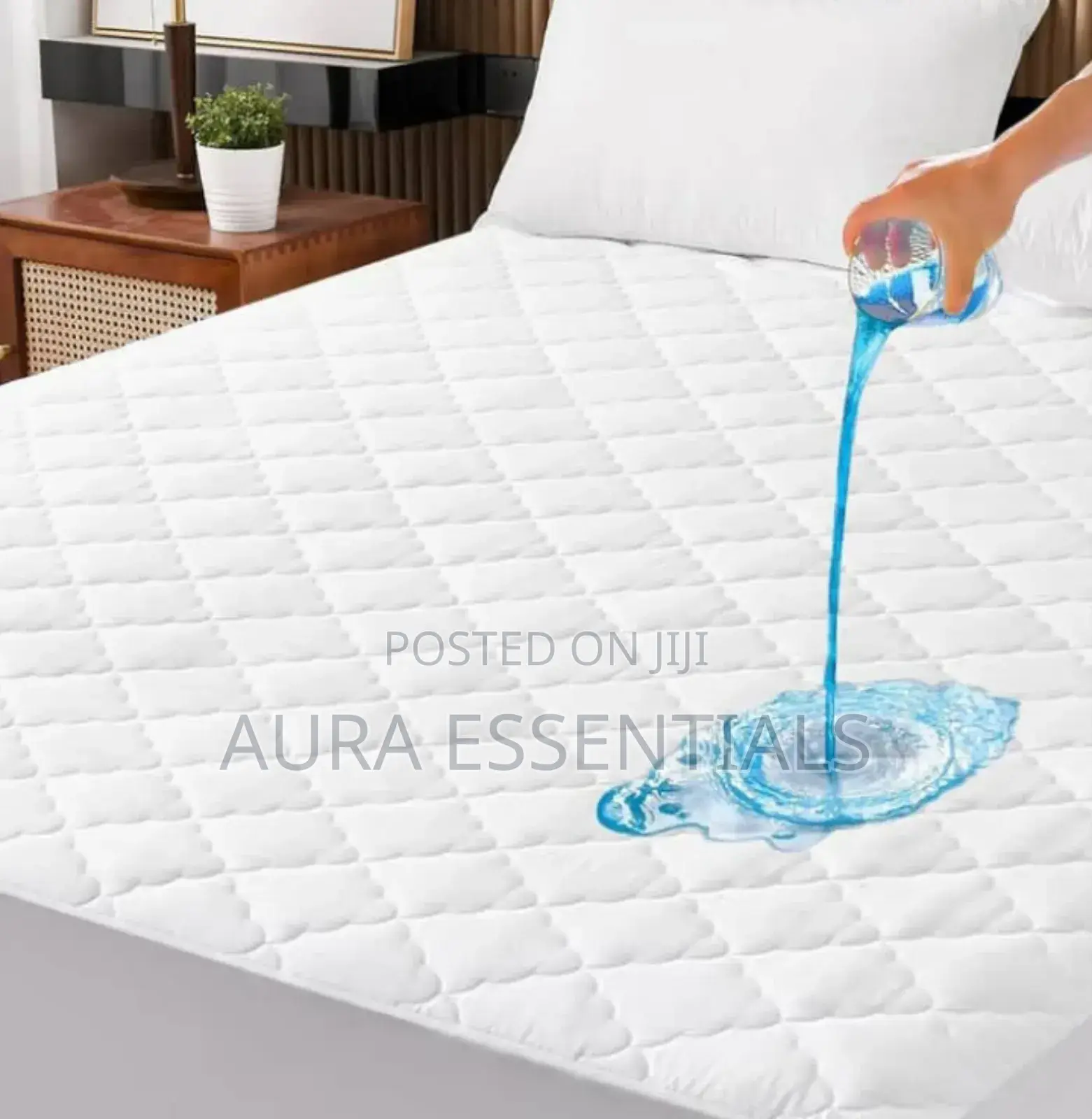 New Waterproof Mattress Protector-Mult Colour