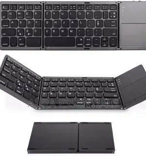 Unique Foldable Wireless Bluetooth Keyboard With Touchpad