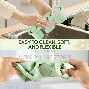 Silicone Ice Cube Tray With Lid