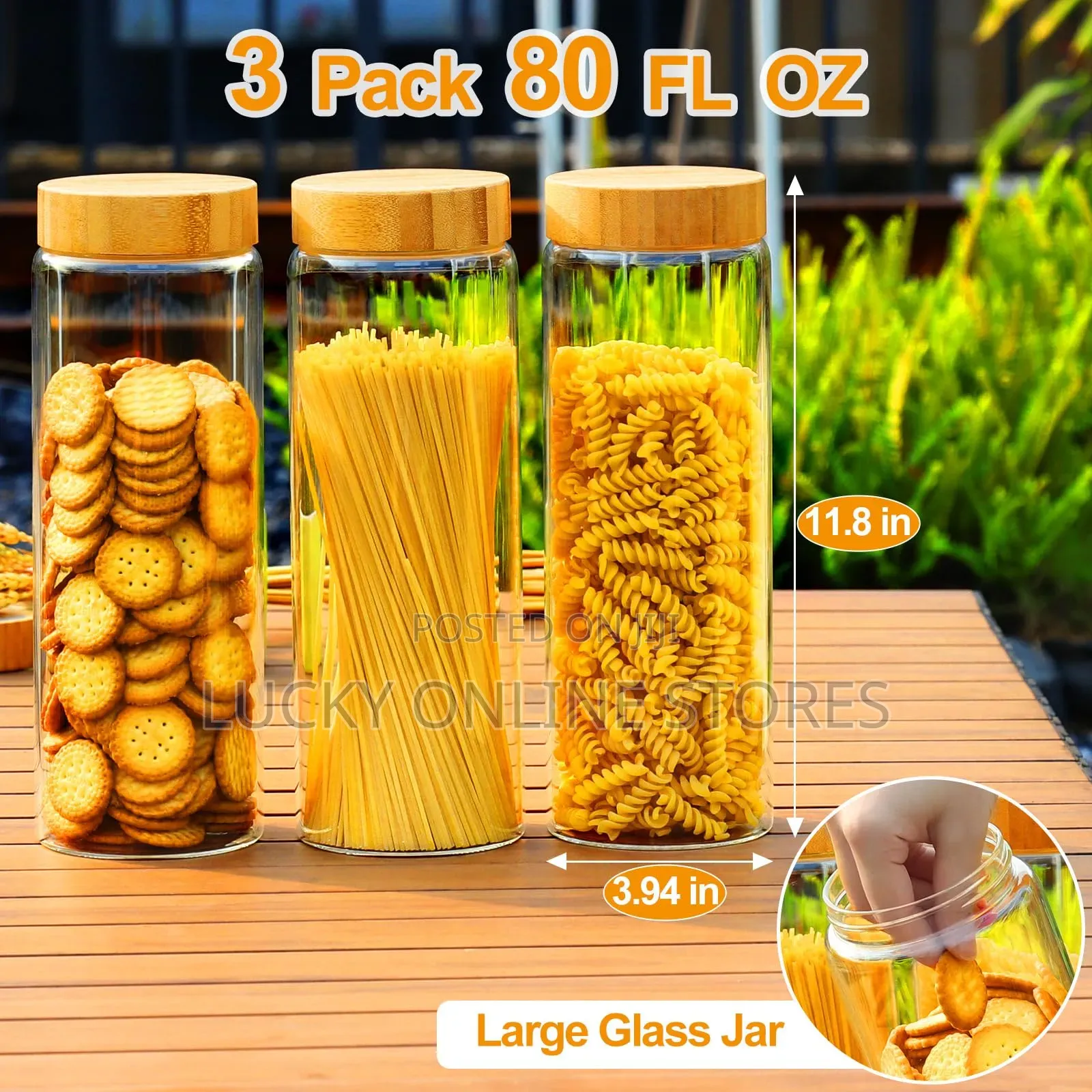 Multipurpose Glass Food Storage Container Set