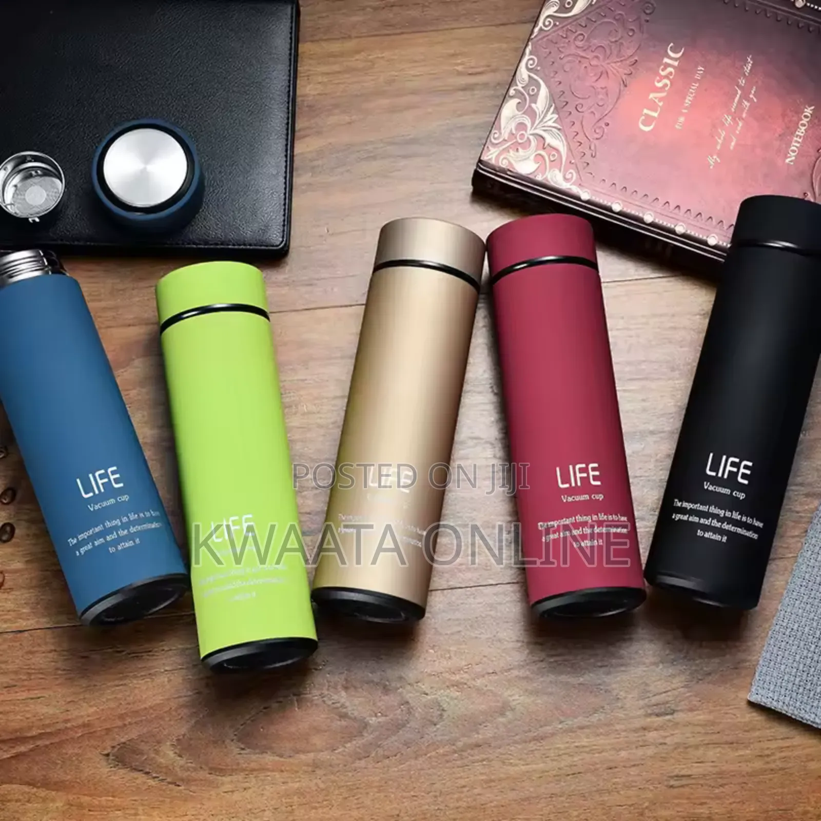 500ml Stainless Steel Thermal Water Bottle Vacuum Flask Cup