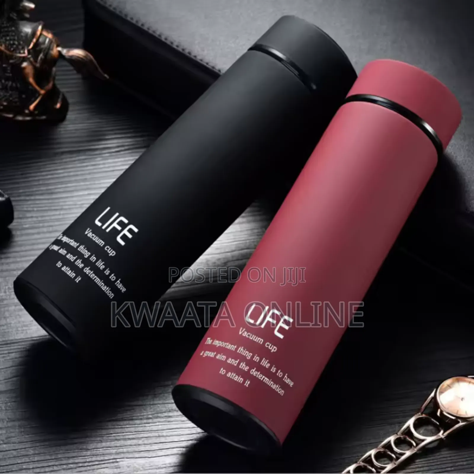 500ml Stainless Steel Thermal Water Bottle Vacuum Flask Cup