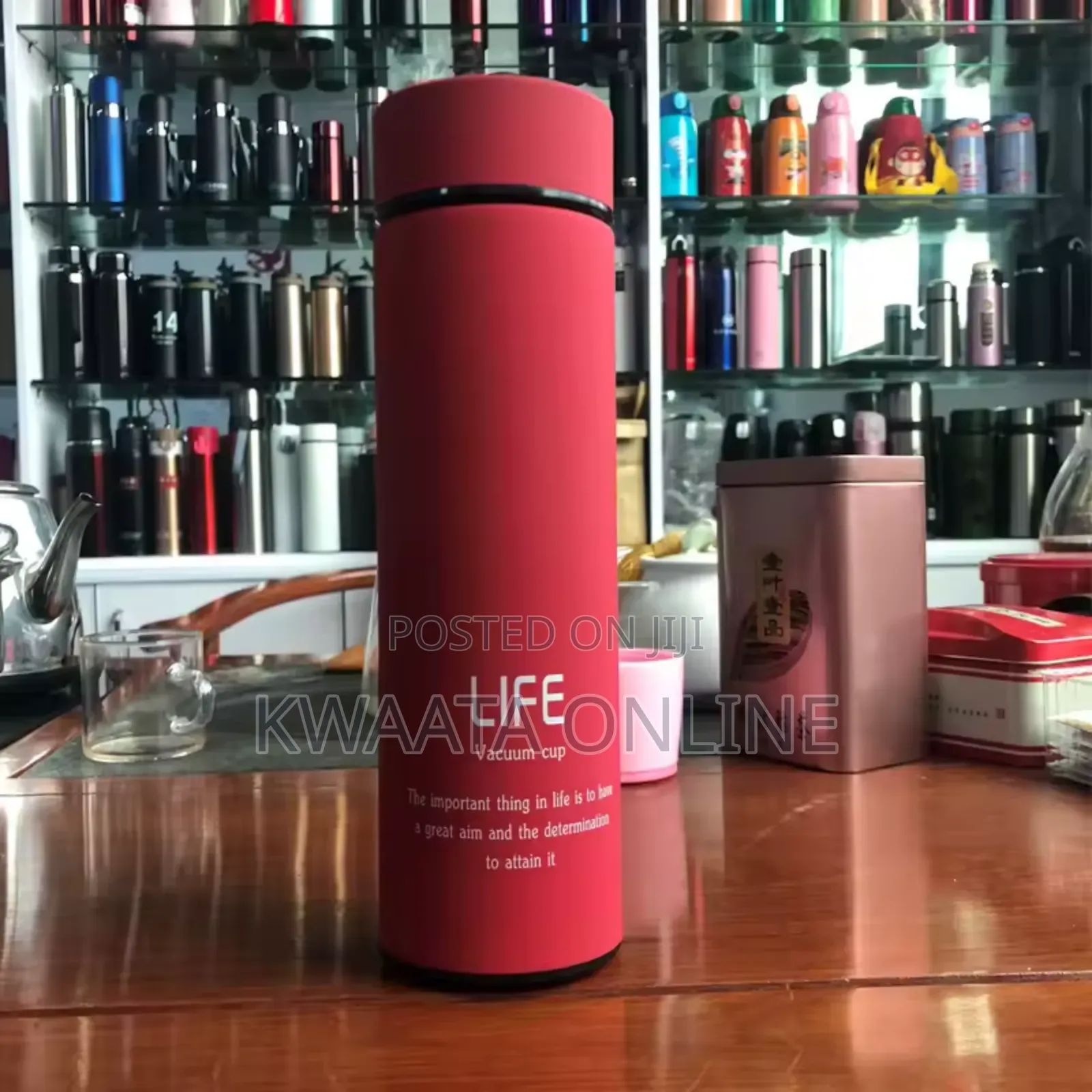 500ml Stainless Steel Thermal Water Bottle Vacuum Flask Cup