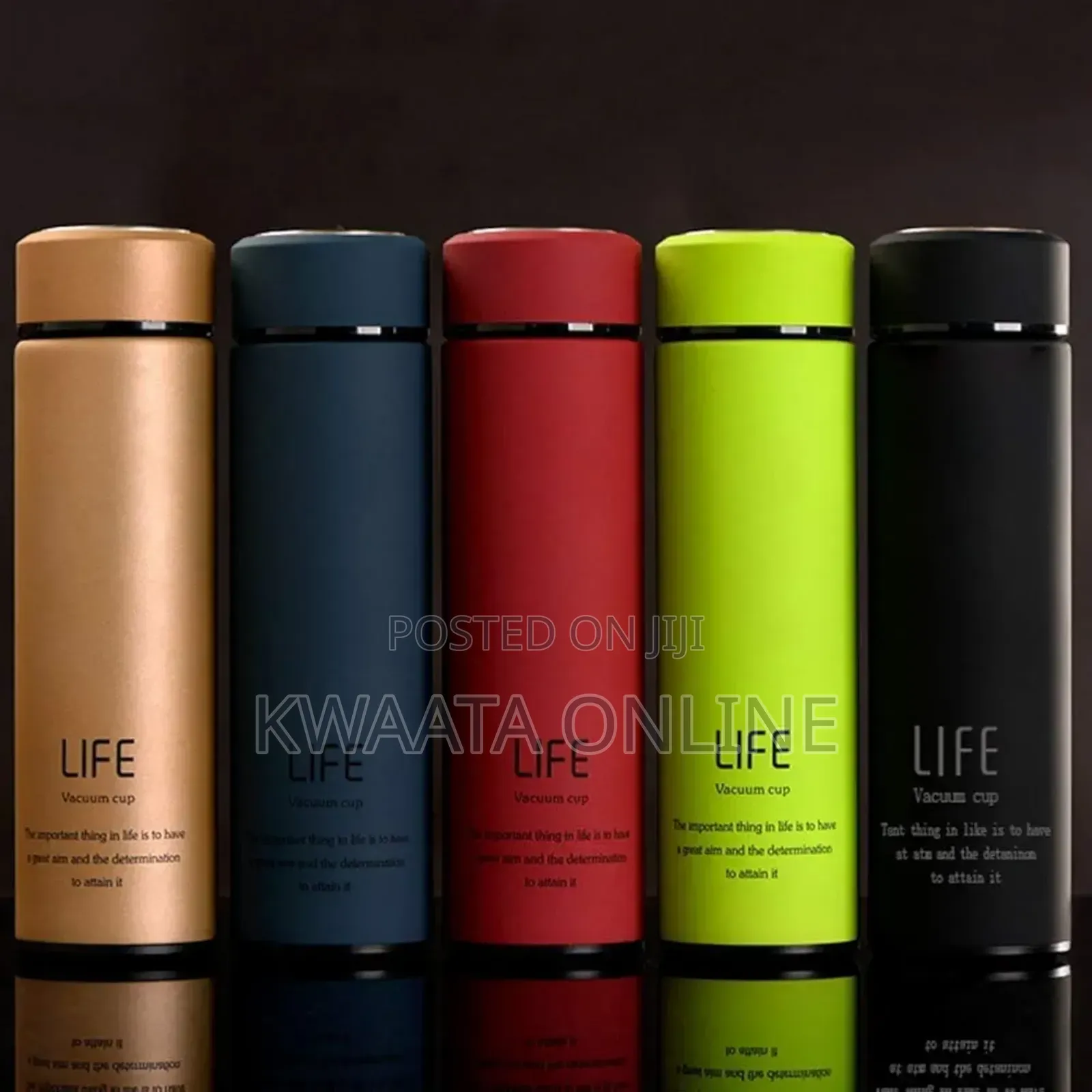 500ml Stainless Steel Thermal Water Bottle Vacuum Flask Cup