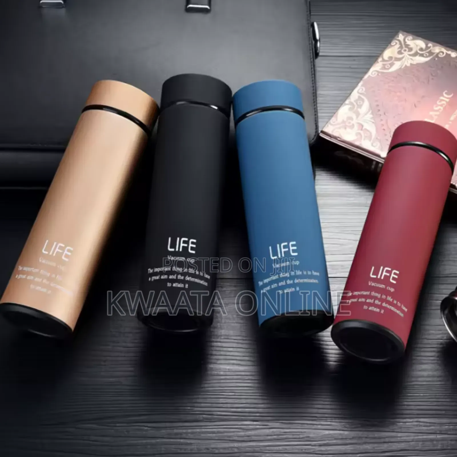 500ml Stainless Steel Thermal Water Bottle Vacuum Flask Cup