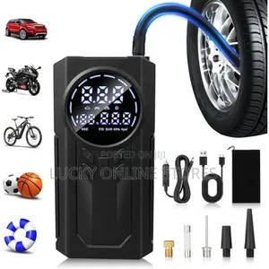 Electric Portable 4 in 1 Car Jump Starter Tire Inflator
