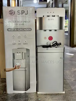 SPJ Hot Cold Water Dispenserwith a Storage Cabinet.