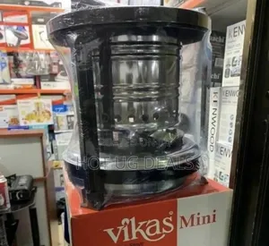 Vikas Kerosene Wick Stove 1.5 Litres - Silver/Black