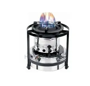 Vikas Mini Wick Stove- 2 Litres - Silver,Black