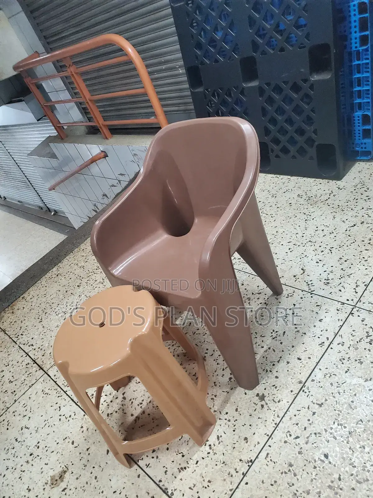Plastic Stool and Sofa Chairs