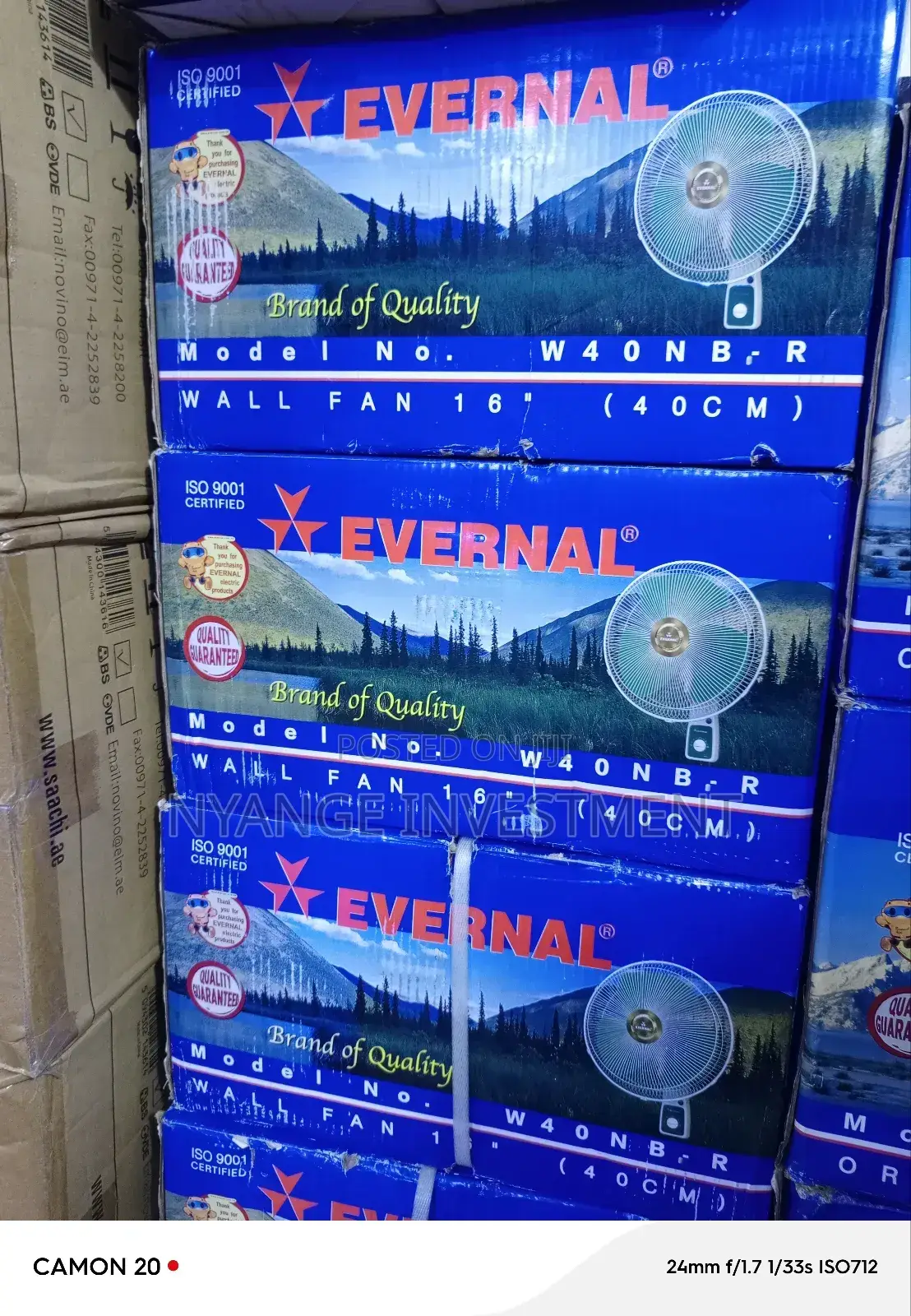 Evernal Wall Fan
