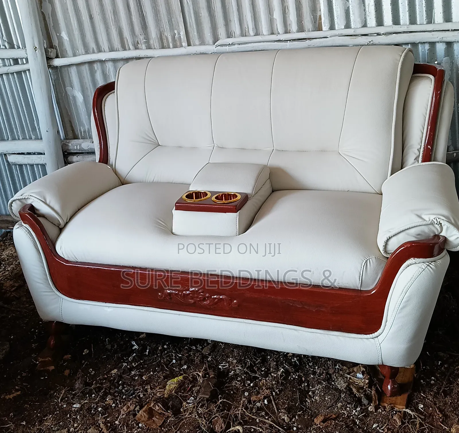 Akright 6 Sitters Leather Sofa
