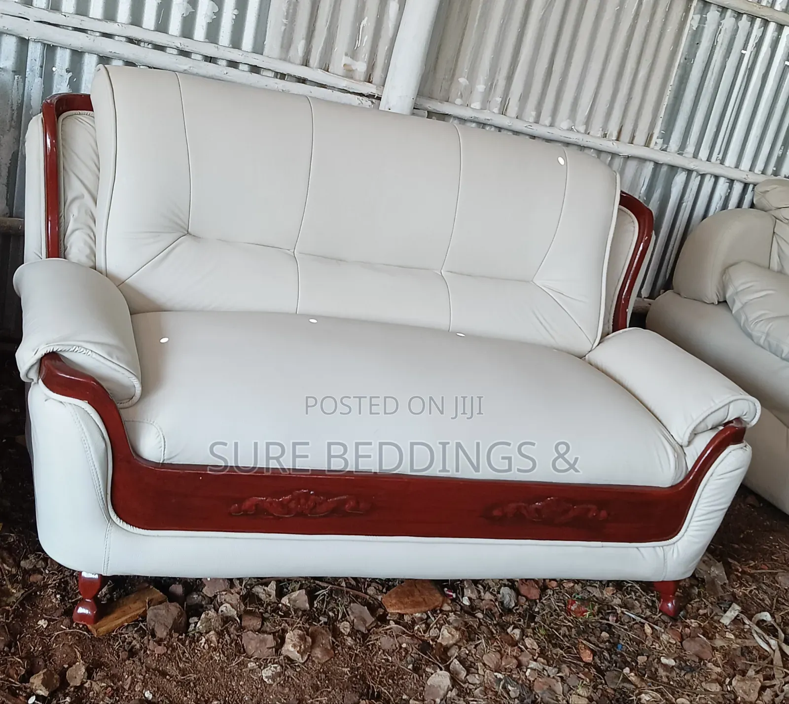 Akright 6 Sitters Leather Sofa