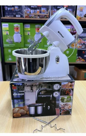 3l Hoffmans Stand Mixer 5 Speed 1000 Watts