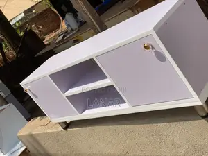 Tv Stand Golden White