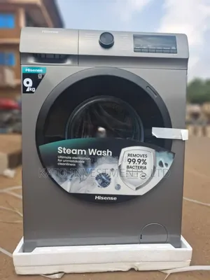 9kg Hisense Gray Washing Machine