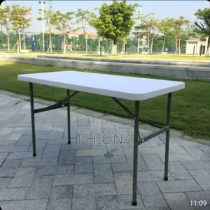 White Long Serving Dining Table 180cm