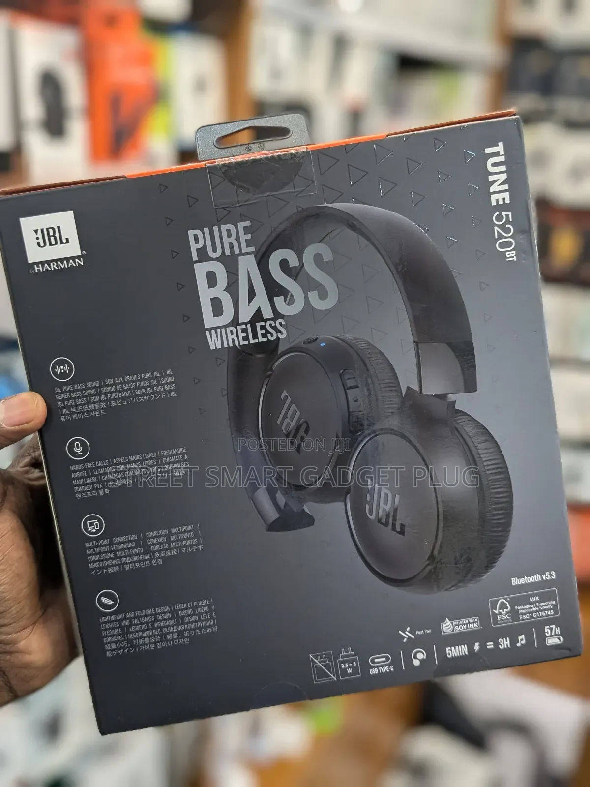 JBL Tune 520 Bt Headphones