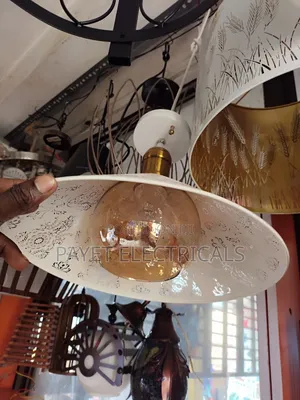 White Pendant Lamp Holder