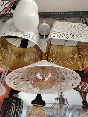 Cool White Pendant Lamp Holder for Restaurants