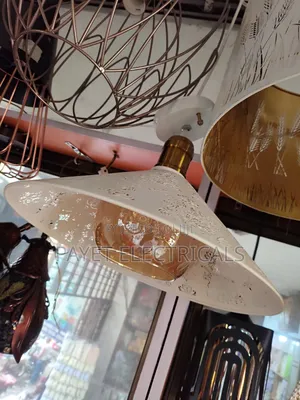Cool White Pendant Lamp Holder for Restaurants