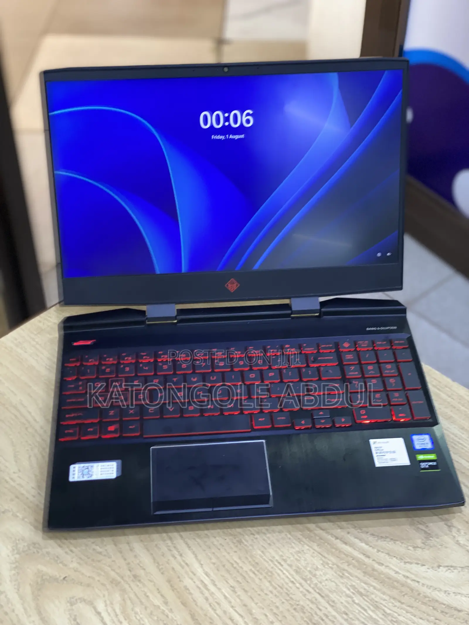 New Laptop HP Omen 15 16GB Intel Core I5 SSD 512GB