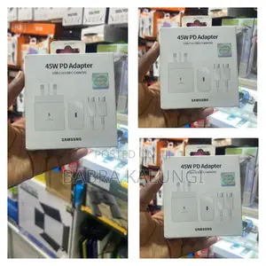 Fast Charger Samsung 3-Port Super Fast Charging Wall Charger