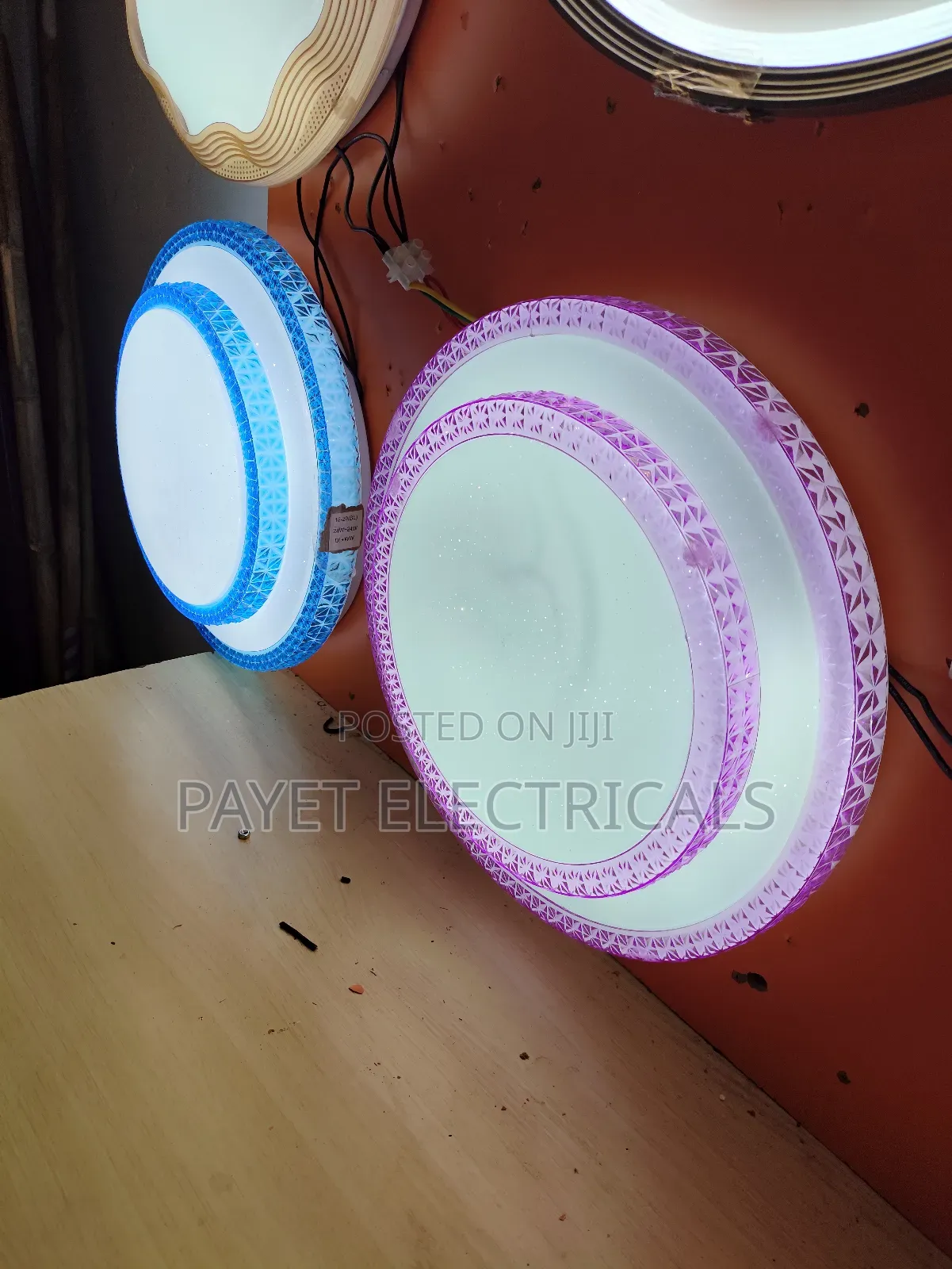 Pink Design Led Ceiling Light