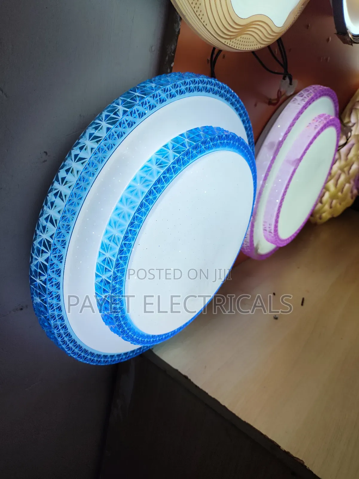 Blue Design Led Ceiling Light