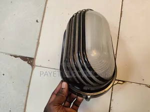 200/Mn Black Wall Security Light