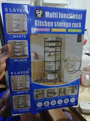 6layer Multifunctional Kitchen Storage Rack