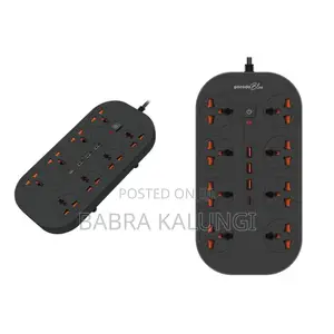 Porodo Blue 8 Ac Power Strip