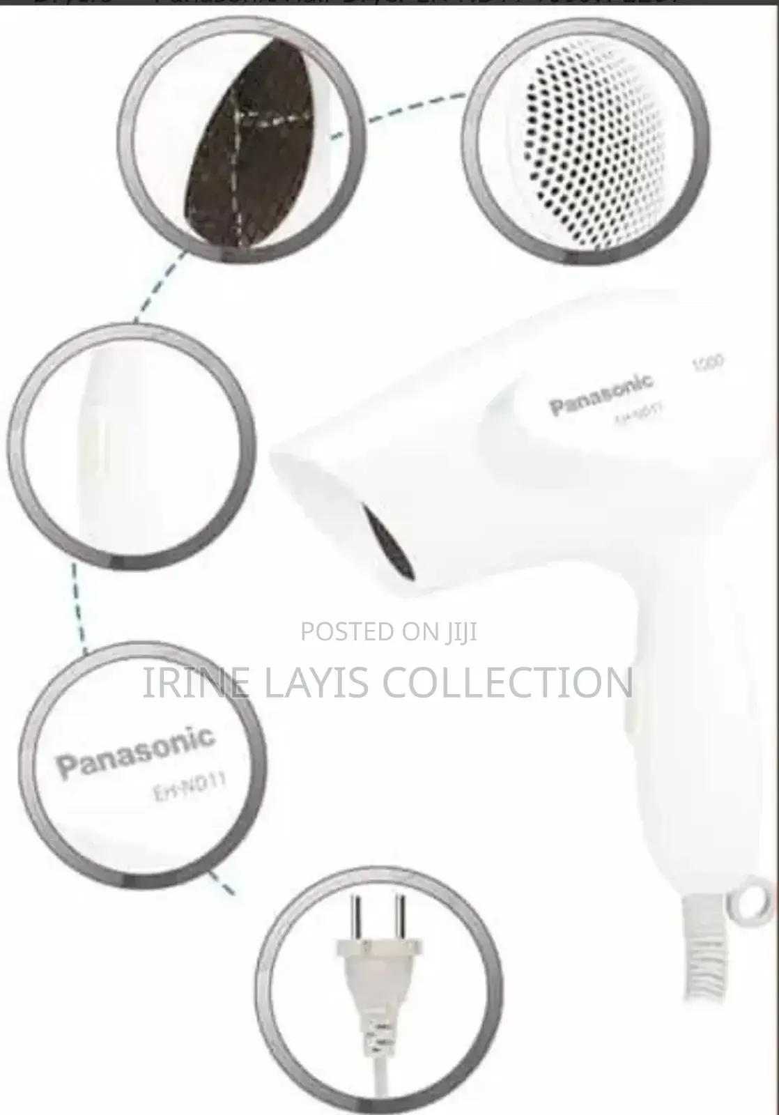 Panasonic Hair Dryer Ed Nd11