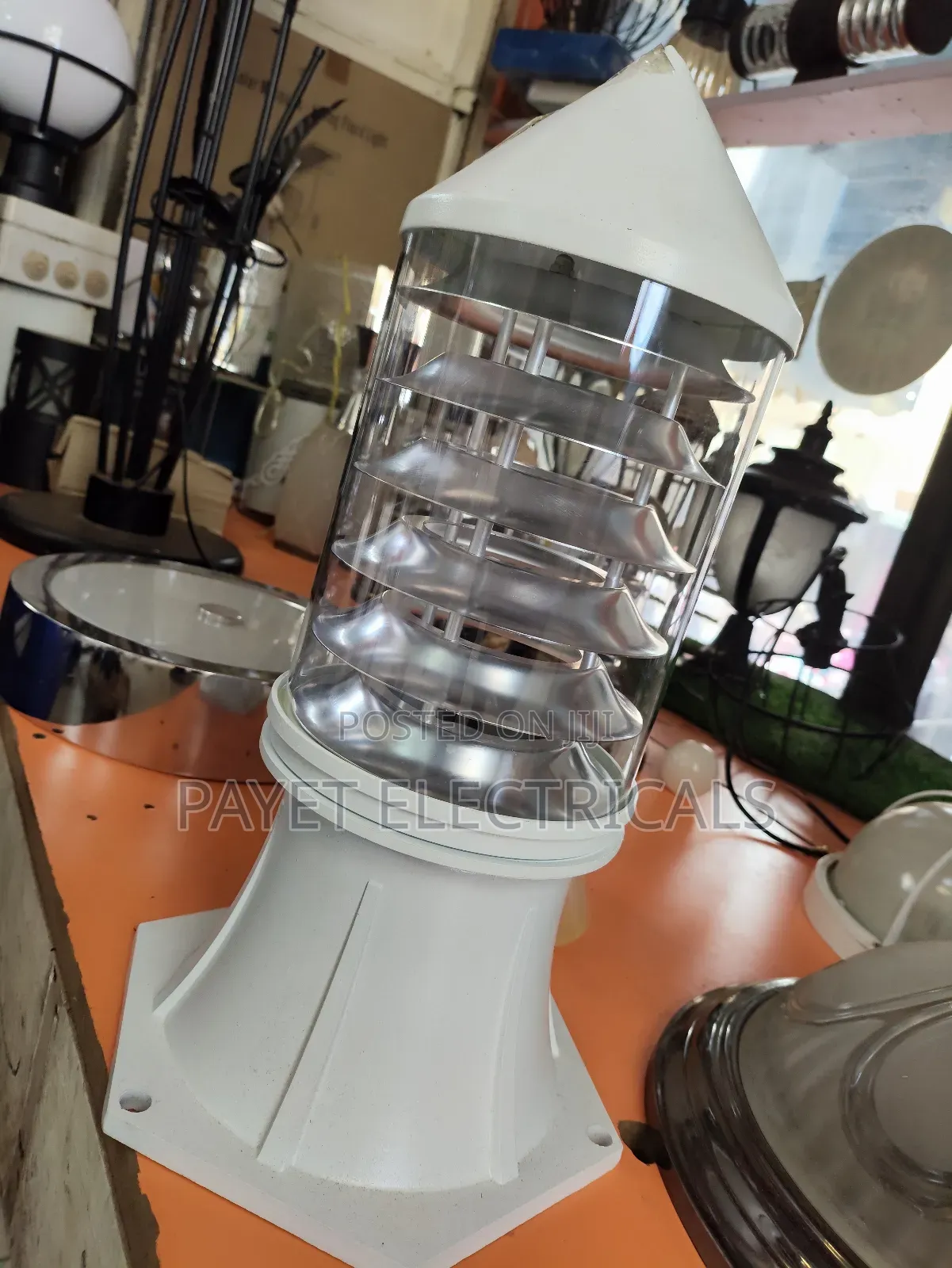 Straight Outdoor Top Fance Security Light