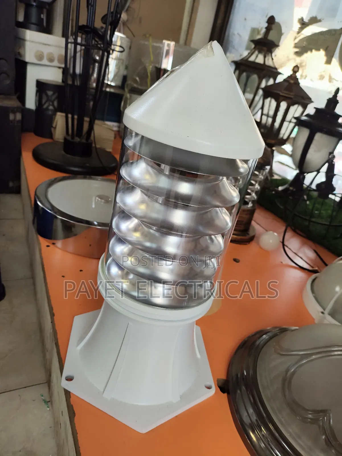 Straight Outdoor Top Fance Security Light