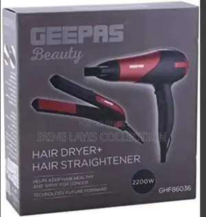 Geepers2 In 1 Hair Dryer And Hair Straighteners
