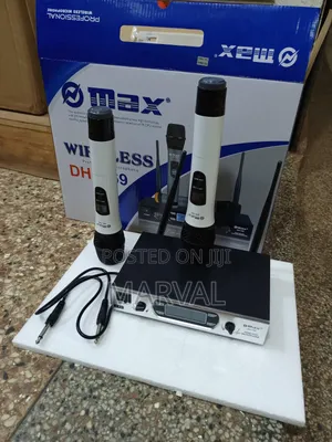 Max Wireless Professional Microphone System