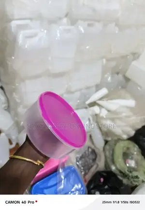 Plastic Fridge Round Containers