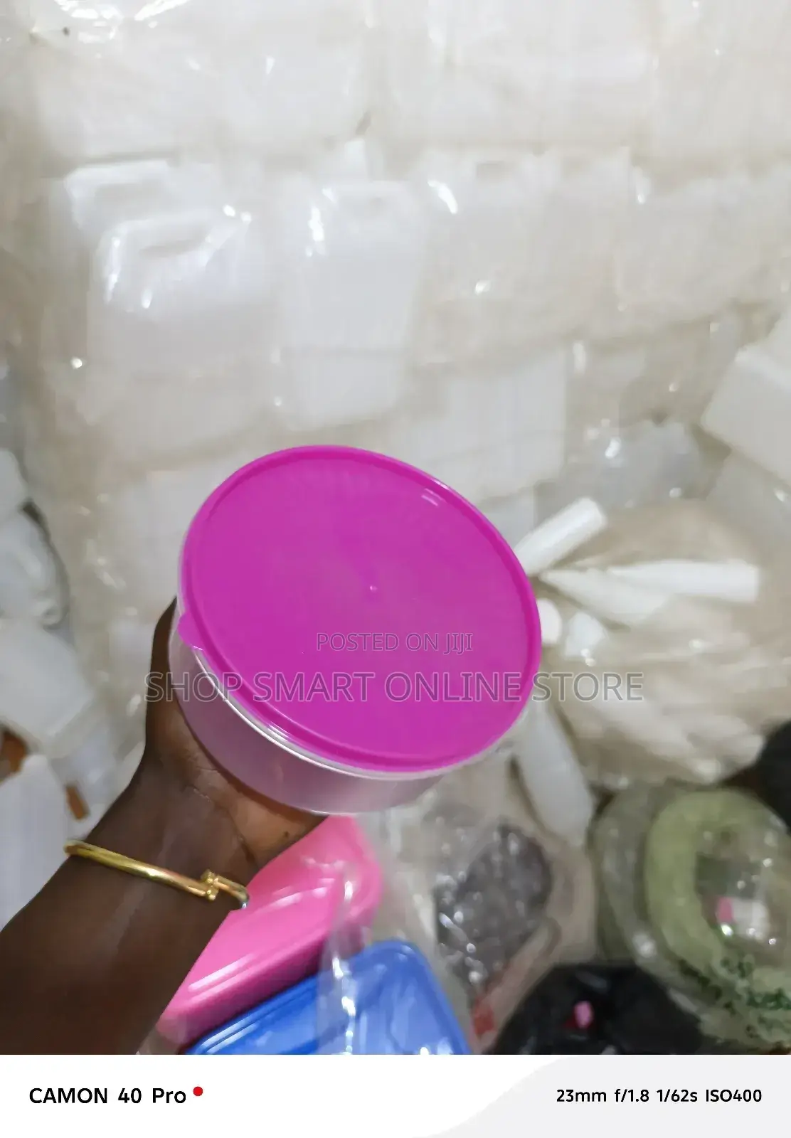 Plastic Fridge Round Containers