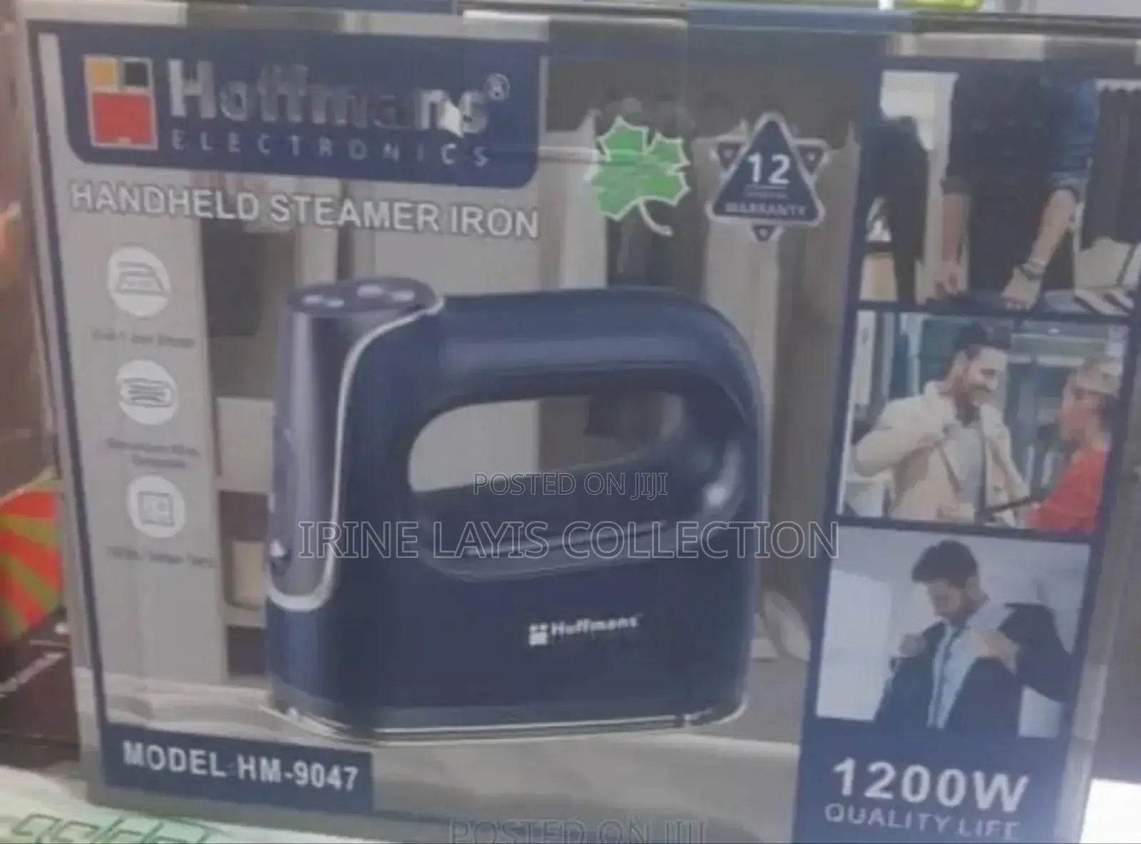 Hoofman Handheld Steamer Iron