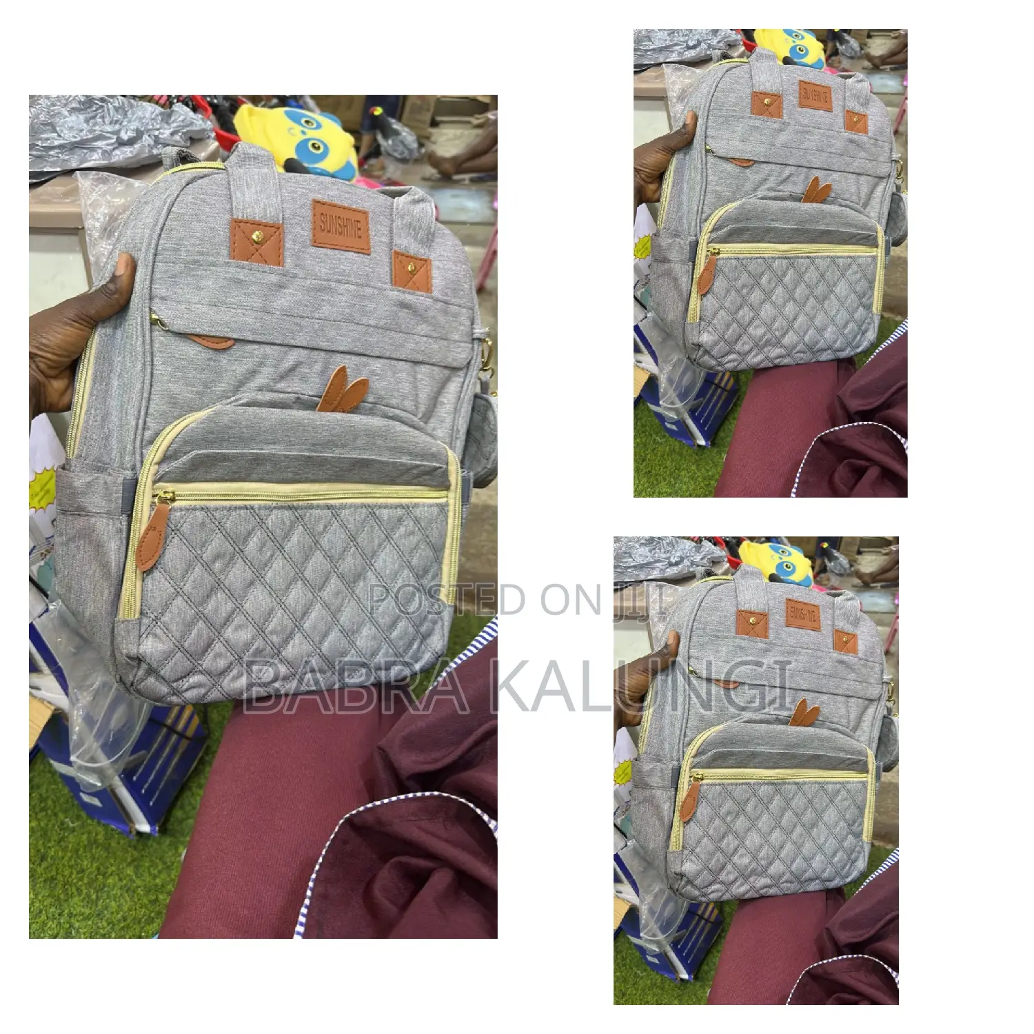 3-in-1 New Diaper Backpack Bag