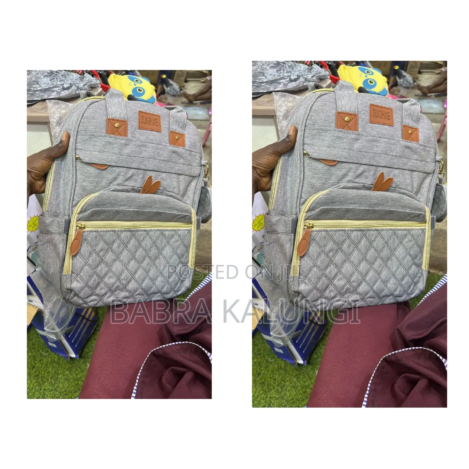 3-in-1 New Diaper Backpack Bag