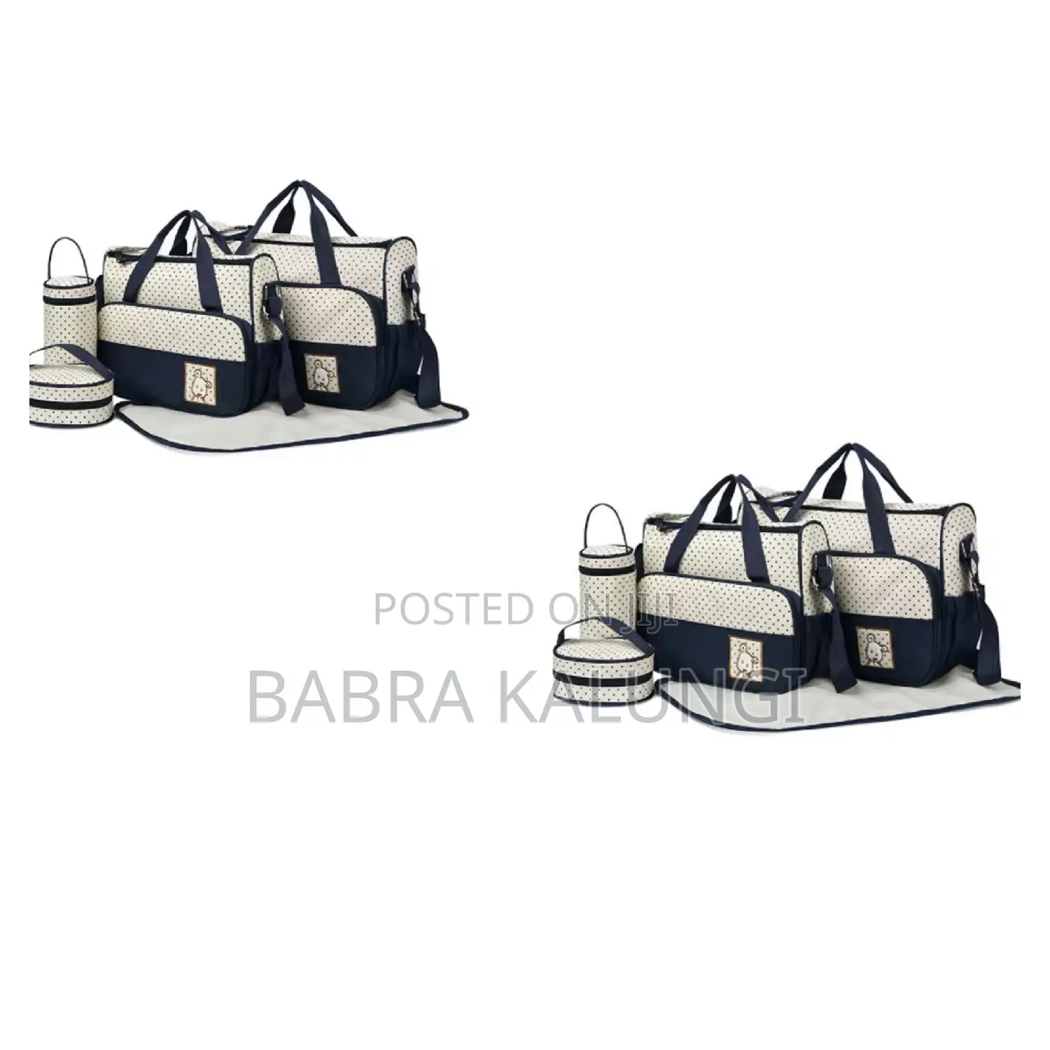 Fashionable 5 in 1 Baby Diaper Bag